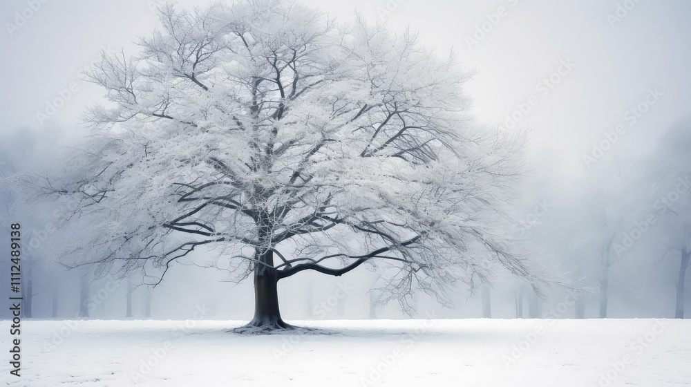 Fototapeta premium branches bare winter tree