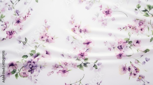 fabric spring floral pattern