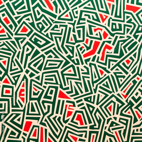 fondo con textura de figuras geometricas en colores mexicanos para diseño de papel tapiz patron de figuras cultura mexicana