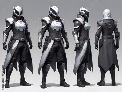 Exciting mobile game exhibition showcasing character designs