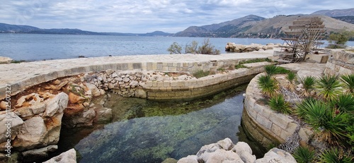 Sinkholes of Argostoli, Greece, Europe 