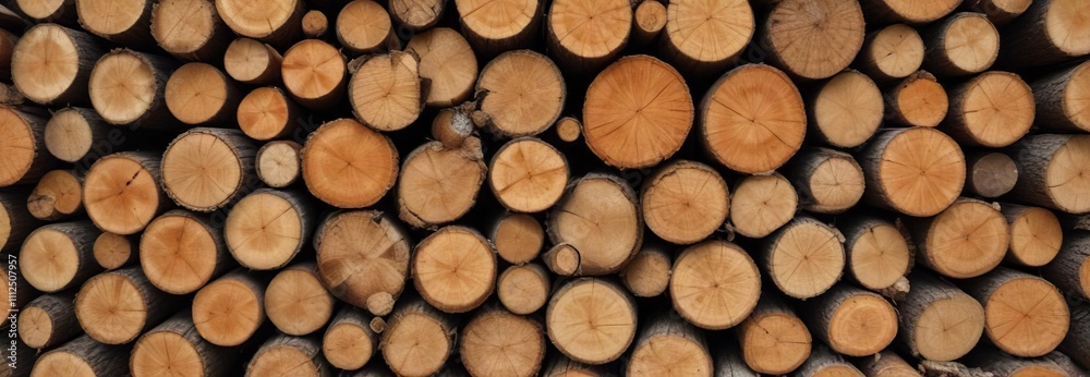 A log pile with some logs stacked horizontally and others vertically, lumber, timber A log pile with some logs stacked horizontally and others vertically, lumber, timber
