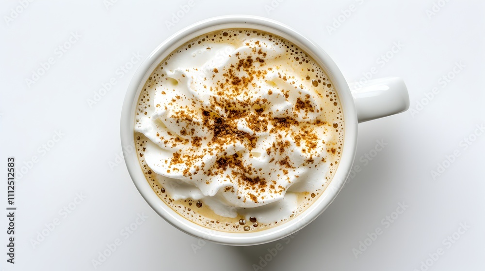 Cozy Coffee Break: Indulge in the creamy delight of a perfectly crafted latte, topped with a cloud of whipped cream and a sprinkle of cinnamon. A comforting image perfect for cafes, blogs. Cozy Coffee Break: Indulge in the creamy delight of a perfectly crafted latte, topped with a cloud of whipped cream and a sprinkle of cinnamon. A comforting image perfect for cafes, blogs.