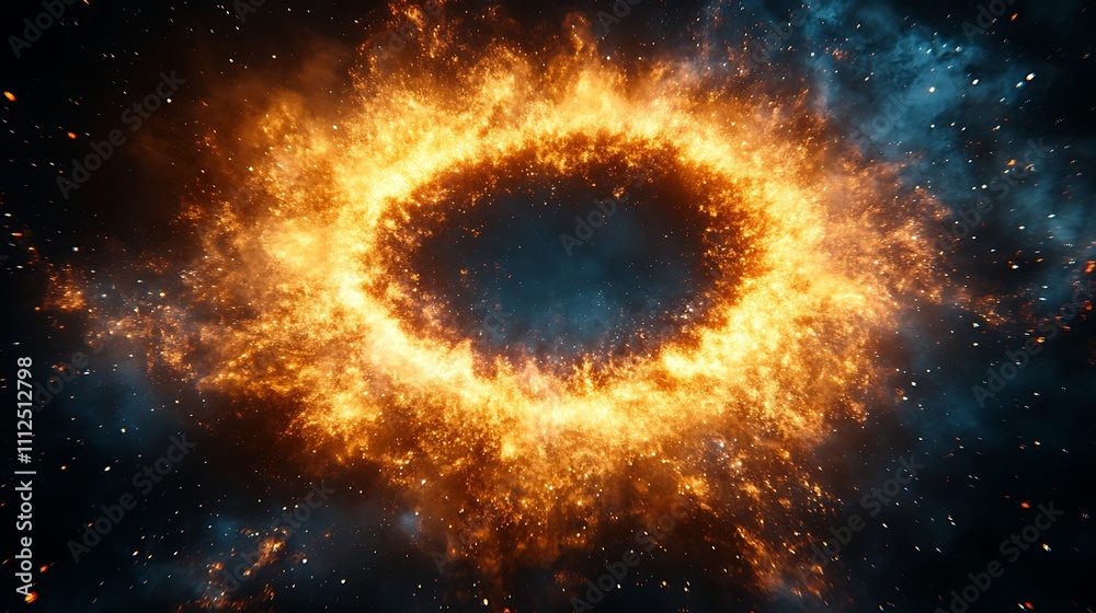 Fototapeta premium Galactic explosion