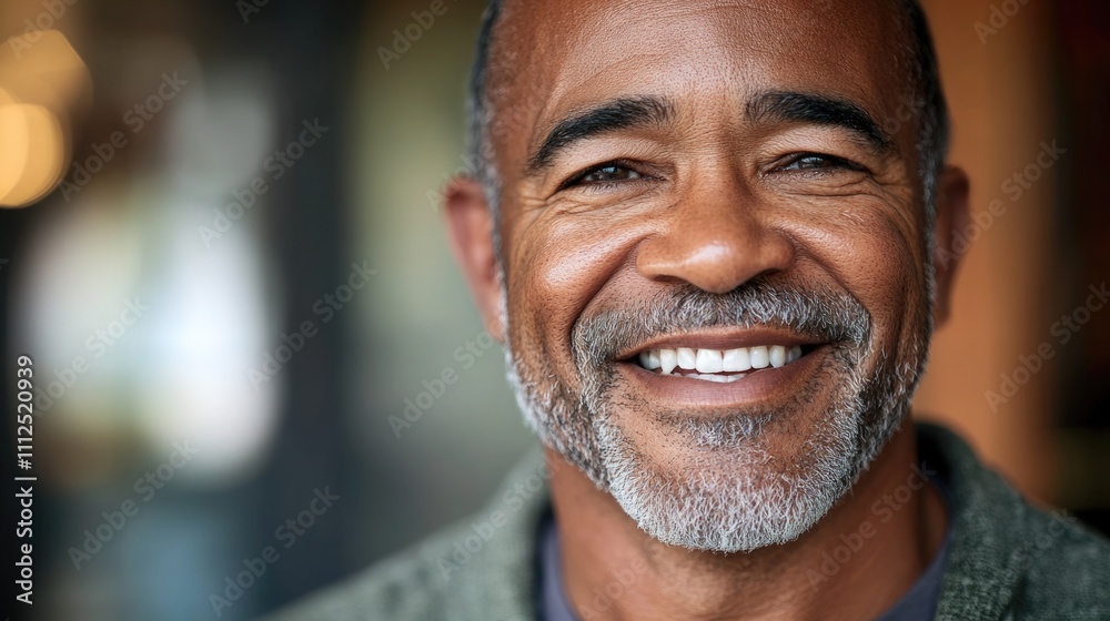 A close-up shot of a person with a genuine smile, suitable for use in lifestyle and human interest stories A close-up shot of a person with a genuine smile, suitable for use in lifestyle and human interest stories
