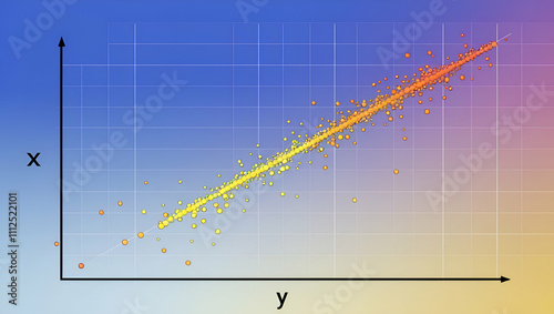 Phoenix Vibrant Scatter Plot Graph with a Bright Blue

 photo