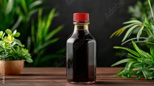 Captivating soy sauce bottle rustic kitchen photography natural light close-up culinary inspiration