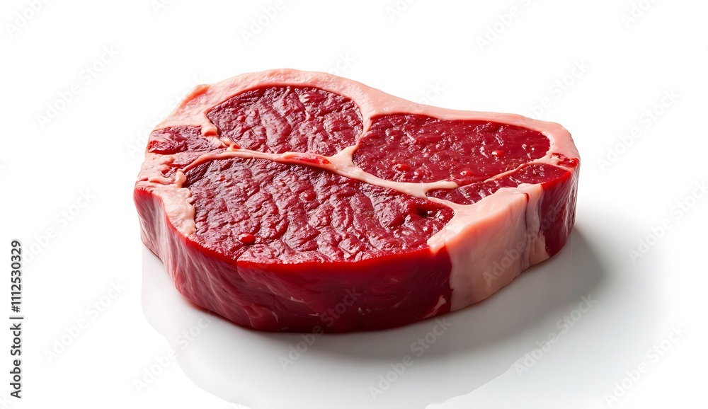 Raw steak, red meat Raw steak, red meat
