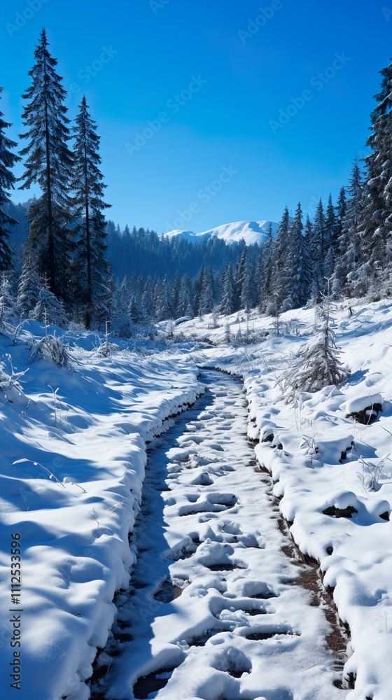 winter landscape with snow HD 8K wallpaper Stock Photographic Image winter landscape with snow HD 8K wallpaper Stock Photographic Image