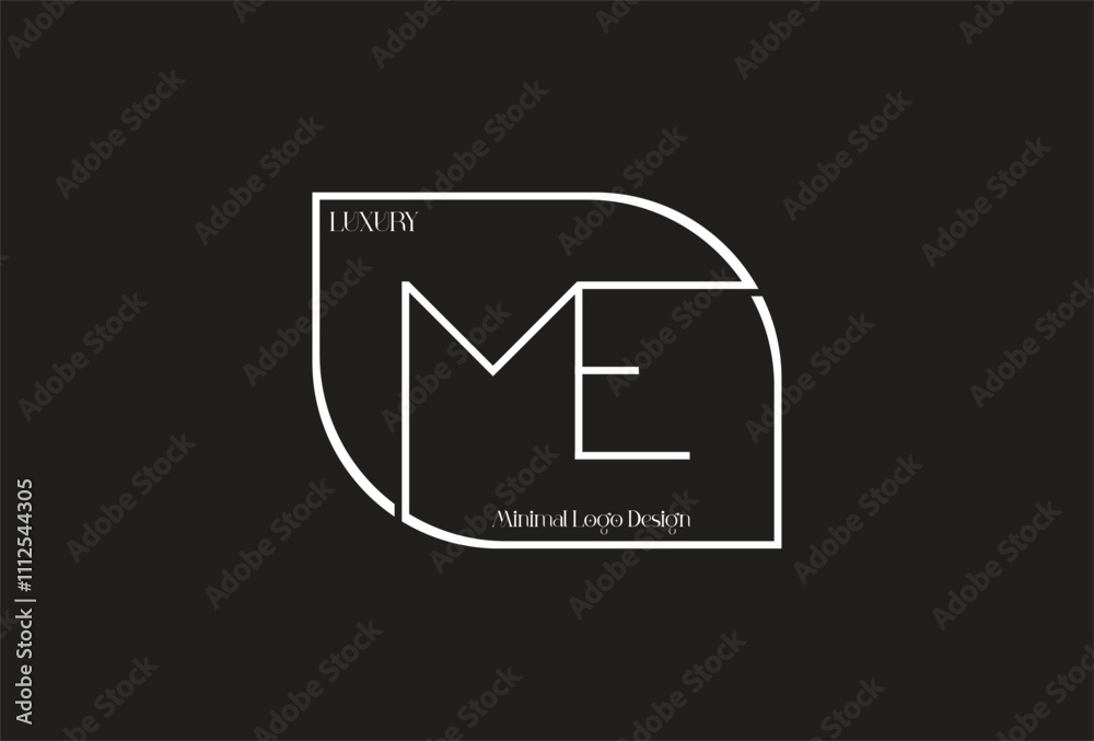 ME monogram logo design for you company and business ME monogram logo design for you company and business