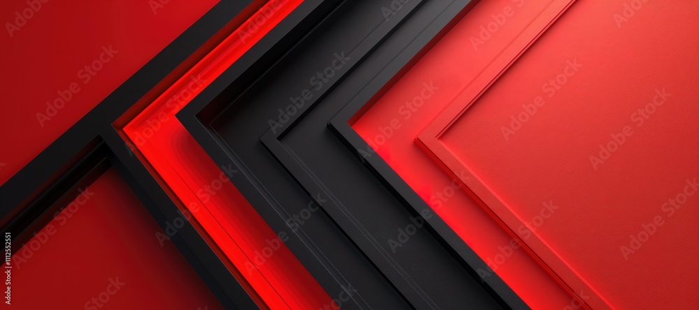 red and black triangle business frame background 10