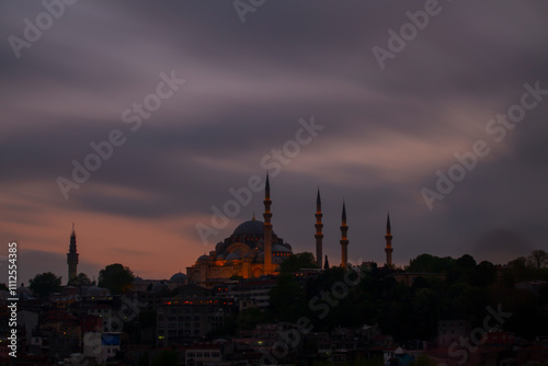 The largest mosque and social complex dating back to the 16th century, which gave its name to the Süleymaniye district of Istanbul. photo