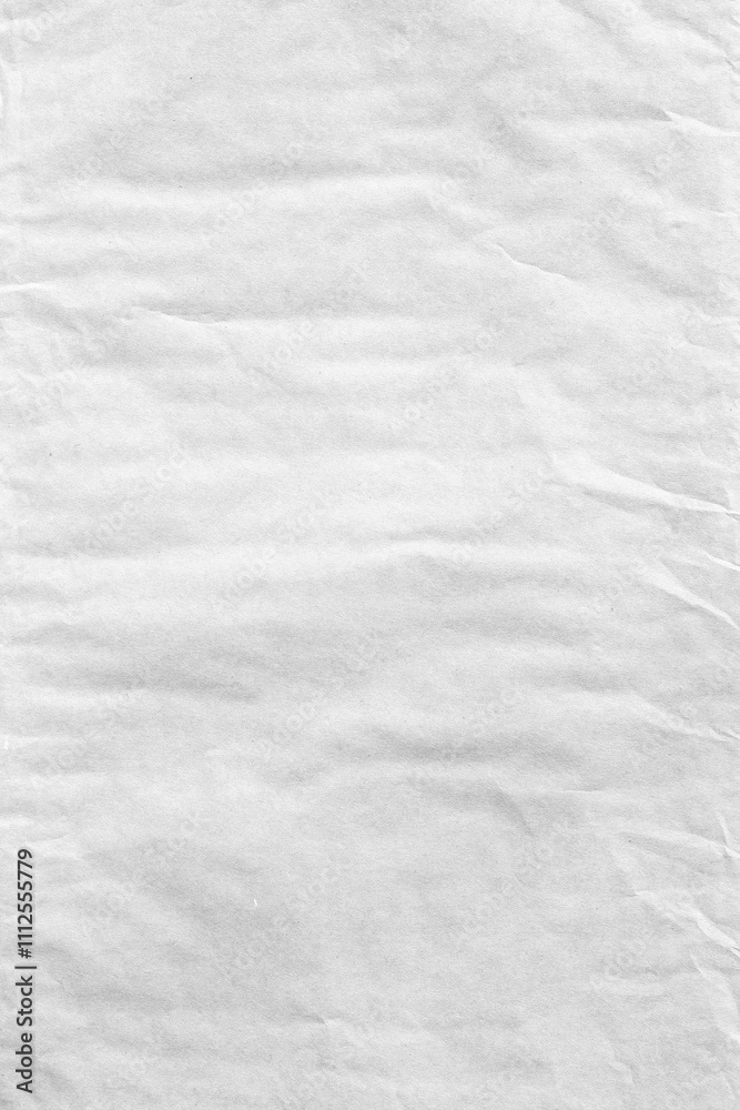 Obraz premium Vertical gray crumpled paper texture