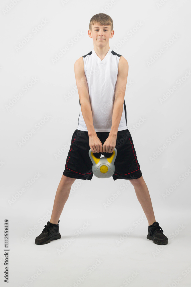 Obraz premium A Fifteen Year Old Teenage Boy