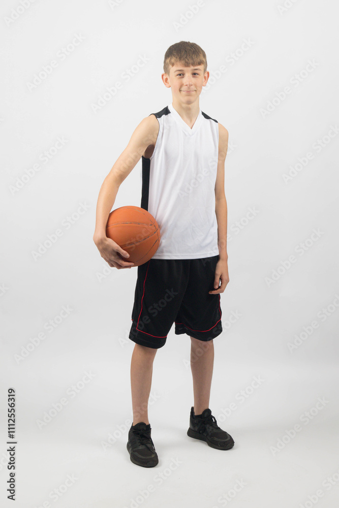 Fototapeta premium A Fifteen Year Old Teenage Boy