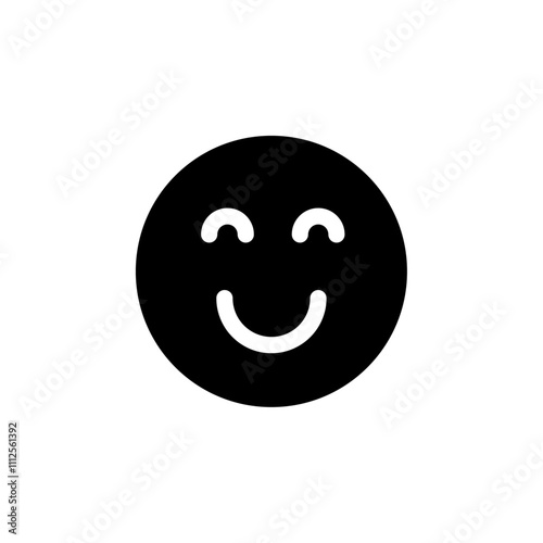 Improves mood and focus icon Symbol mark in Outline style
