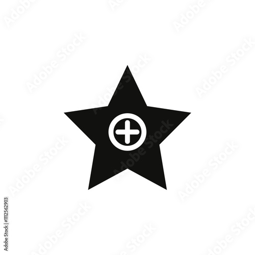 Star favorite icon Symbol mark in Outline style