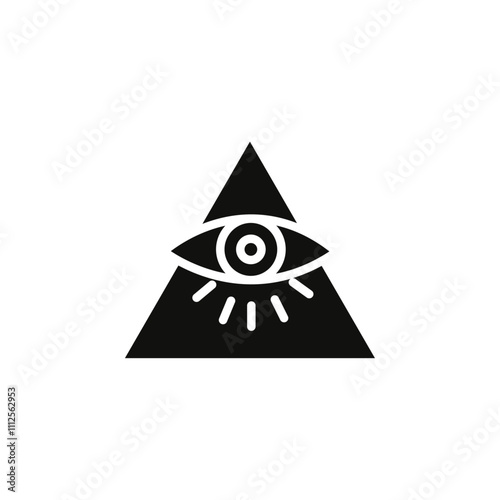 Strategic service vision icon Symbol mark in Outline style