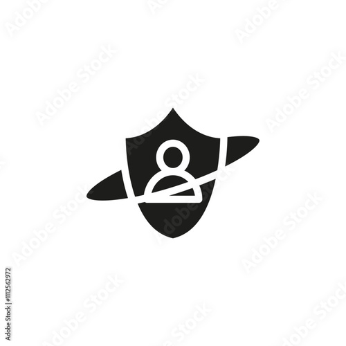 Strengthens immune system icon Symbol mark in Outline style