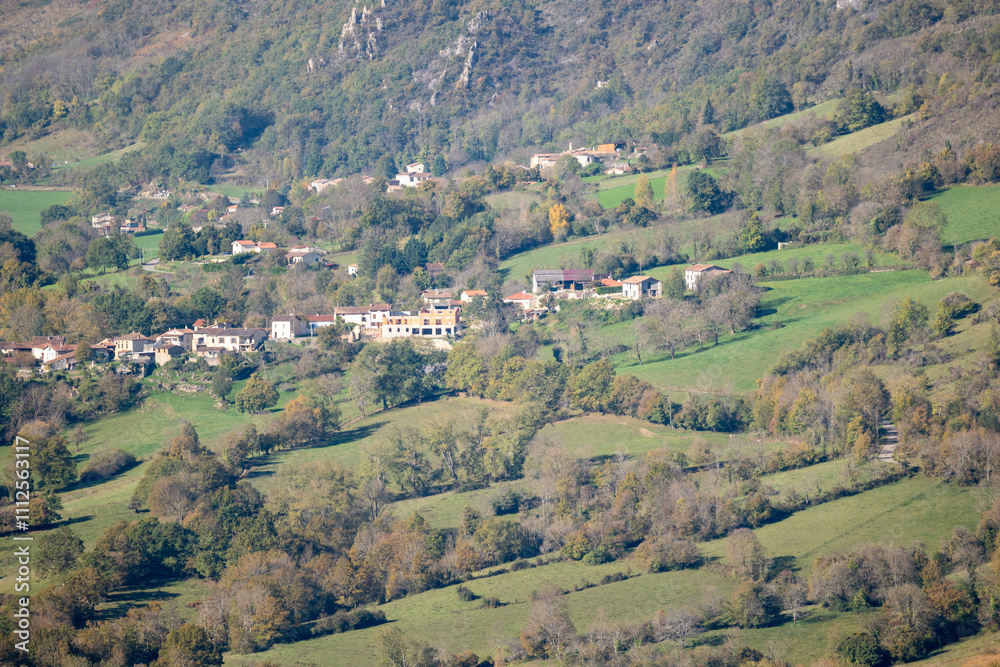Fototapeta premium landscape with mountains