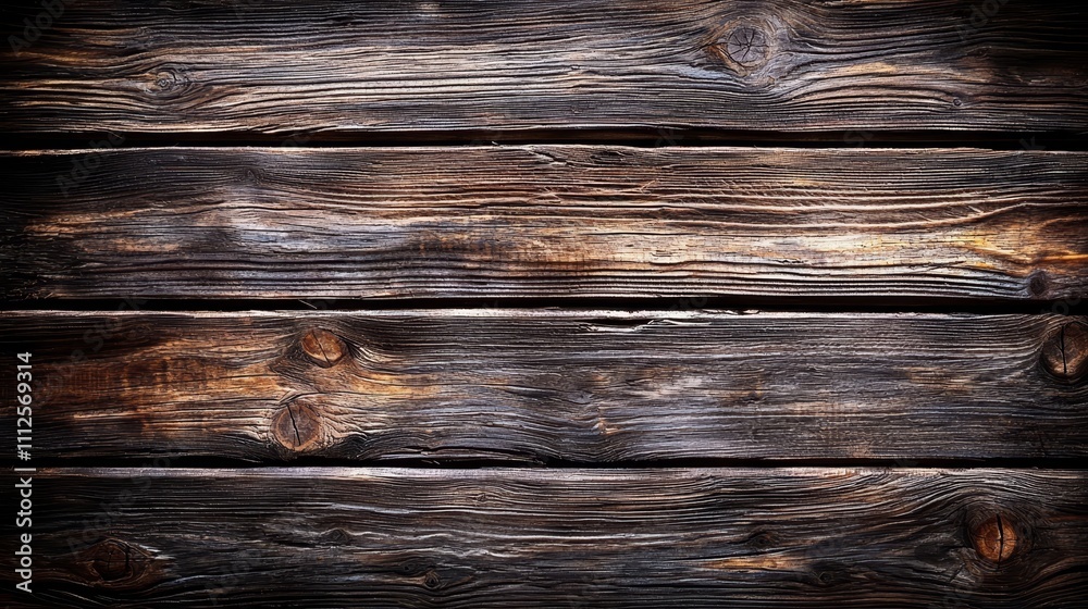 Dark Rustic Wood Texture Horizontal Planks, Knots, Grain, Background Wood texture, wooden background Dark Rustic Wood Texture Horizontal Planks, Knots, Grain, Background Wood texture, wooden background