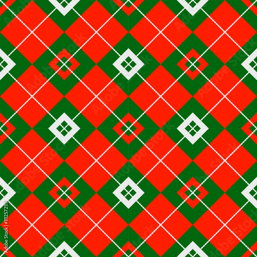 Christmas theme paper pattern for wrapping gifts and pattern for handkerchiefs