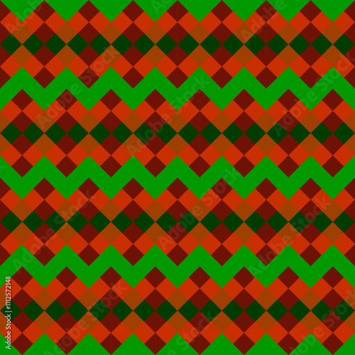 Christmas theme paper pattern for wrapping gifts and pattern for handkerchiefs