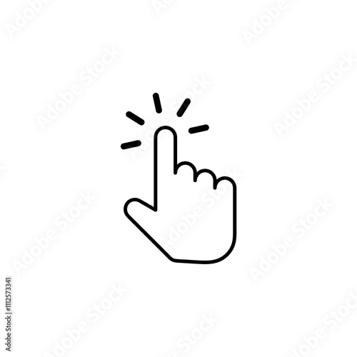 Cursor Hand Pointer Icon Mouse Click Icon