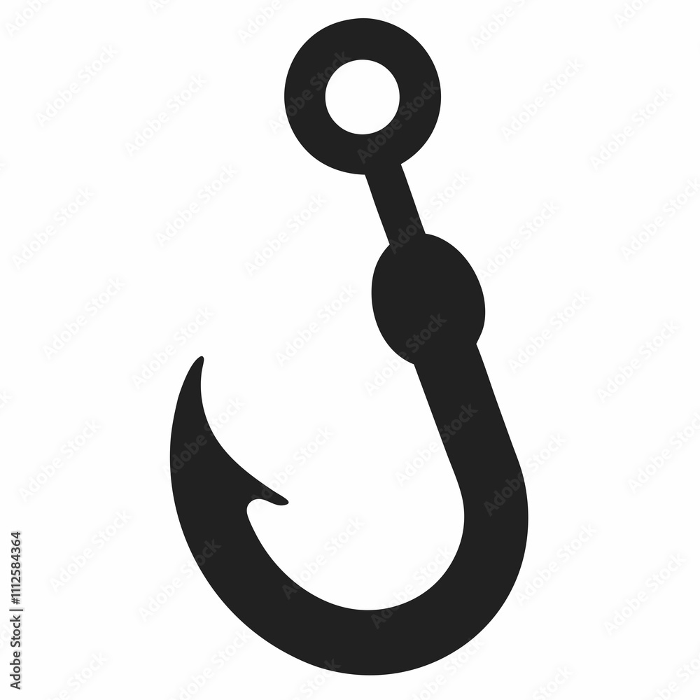 hook on a white background