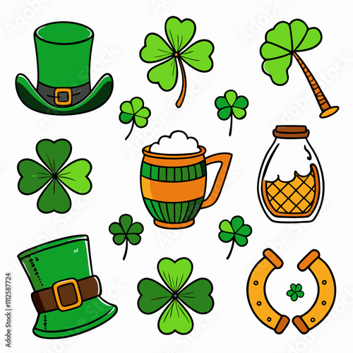 St. Patrick's Day Vectors and Backgrounds: Festive Designs for Every Celebration photo