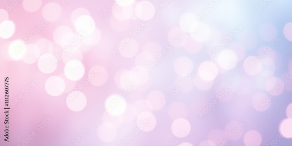 Fototapeta premium Abstract Soft Blurred Background with Delicate Pastel Hues and Gentle Light Bokeh