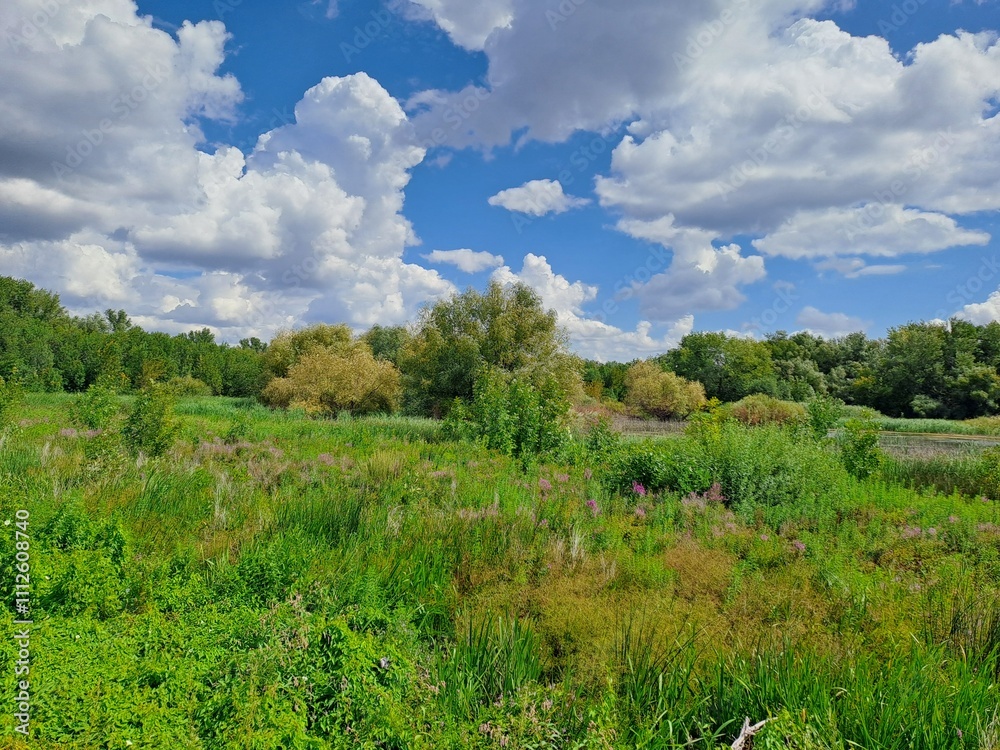 landscape with sky and clouds landscape with sky and clouds