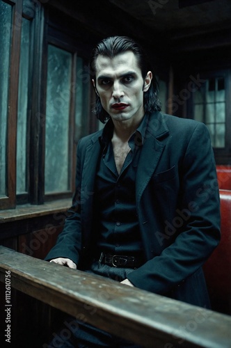 Dark elegance in the vampire art house universe photo