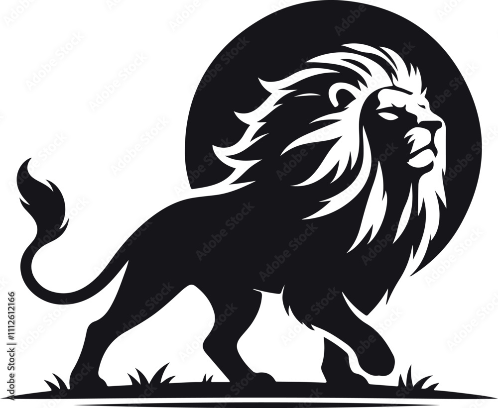 Obraz premium lion illustration
