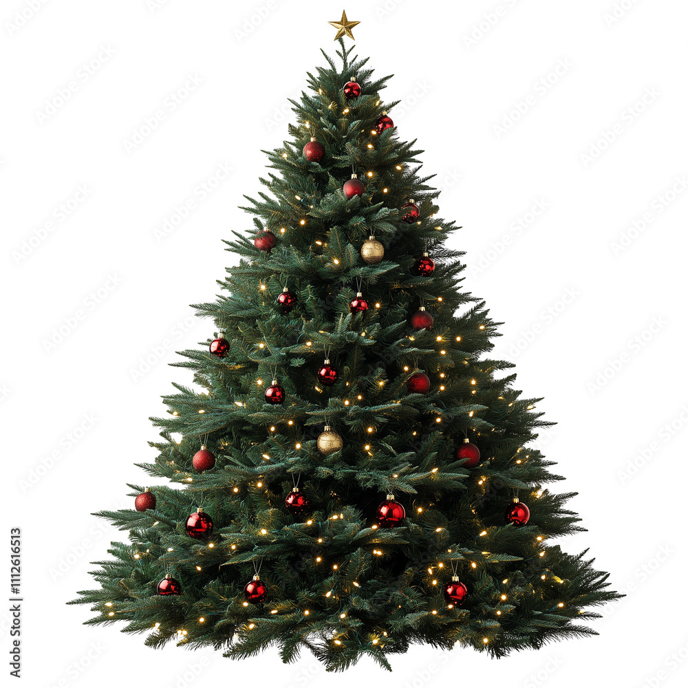 christmas tree isolated on white background christmas tree isolated on white background