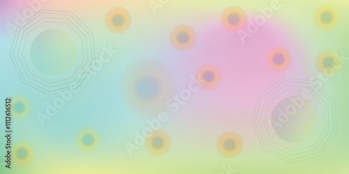 Shapes created with lines in the space. Modern abstract background.Gray background with texture, white abstract modern background. Gray background .Colorful blurry gradient holography.