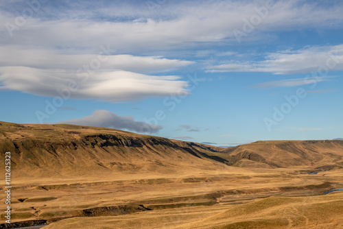 Area around river Fjadra, South Iceland