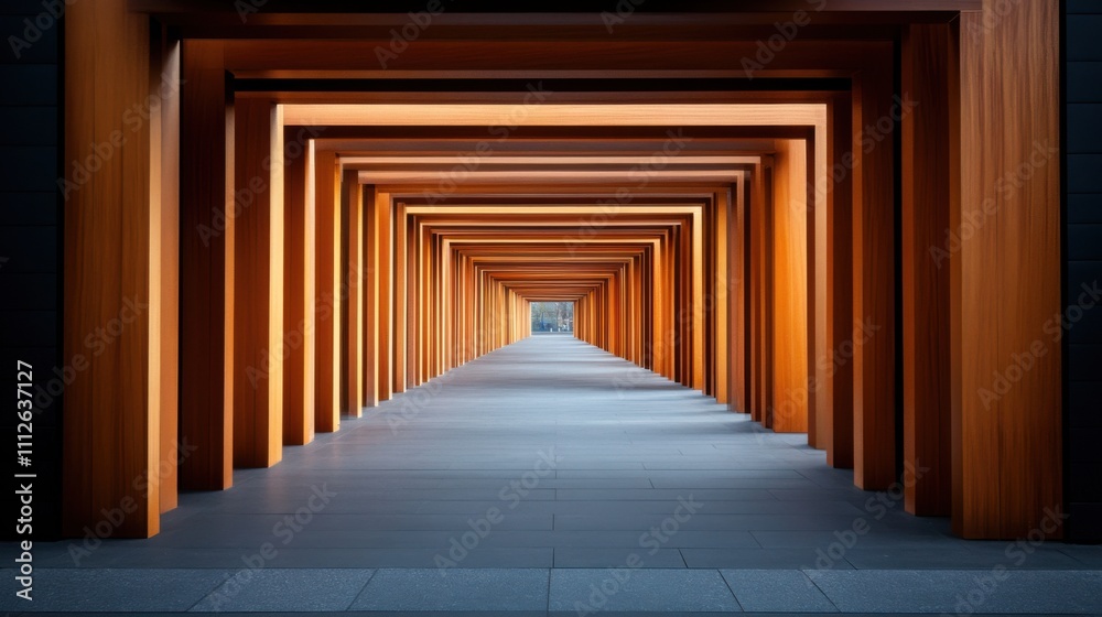 Abstract Perspective of Spatial Architecture Design Abstract Perspective of Spatial Architecture Design