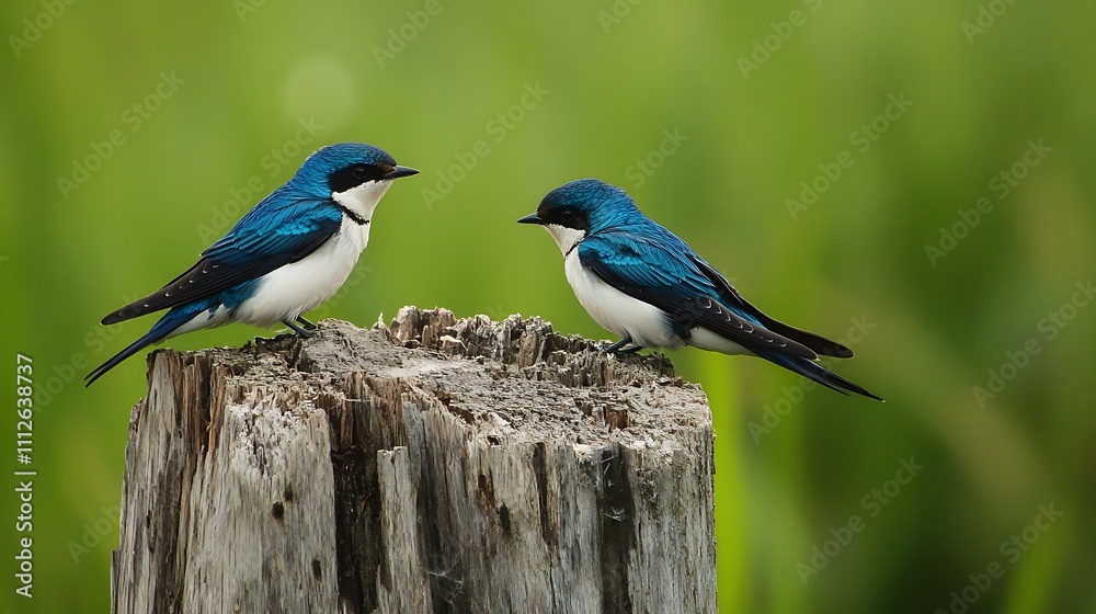 Fototapeta premium black capped kingfisher