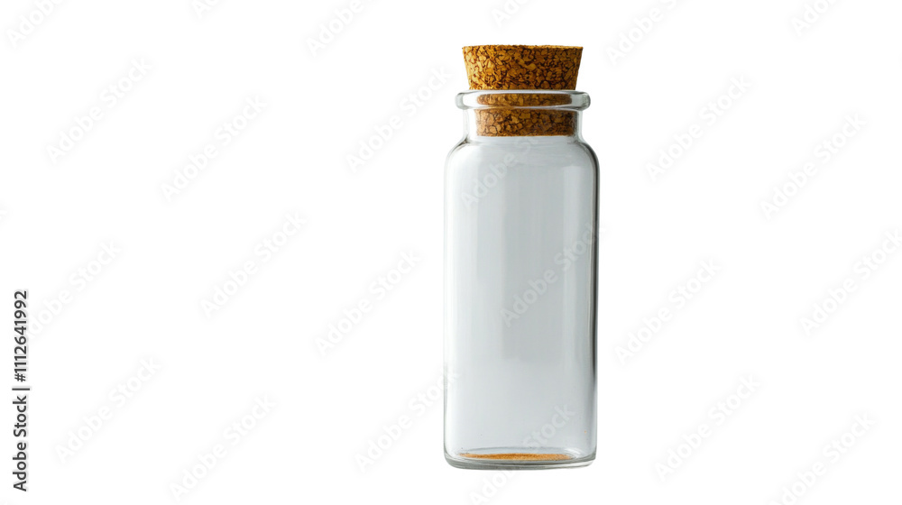 Glass mini bottle transparent background Glass mini bottle transparent background