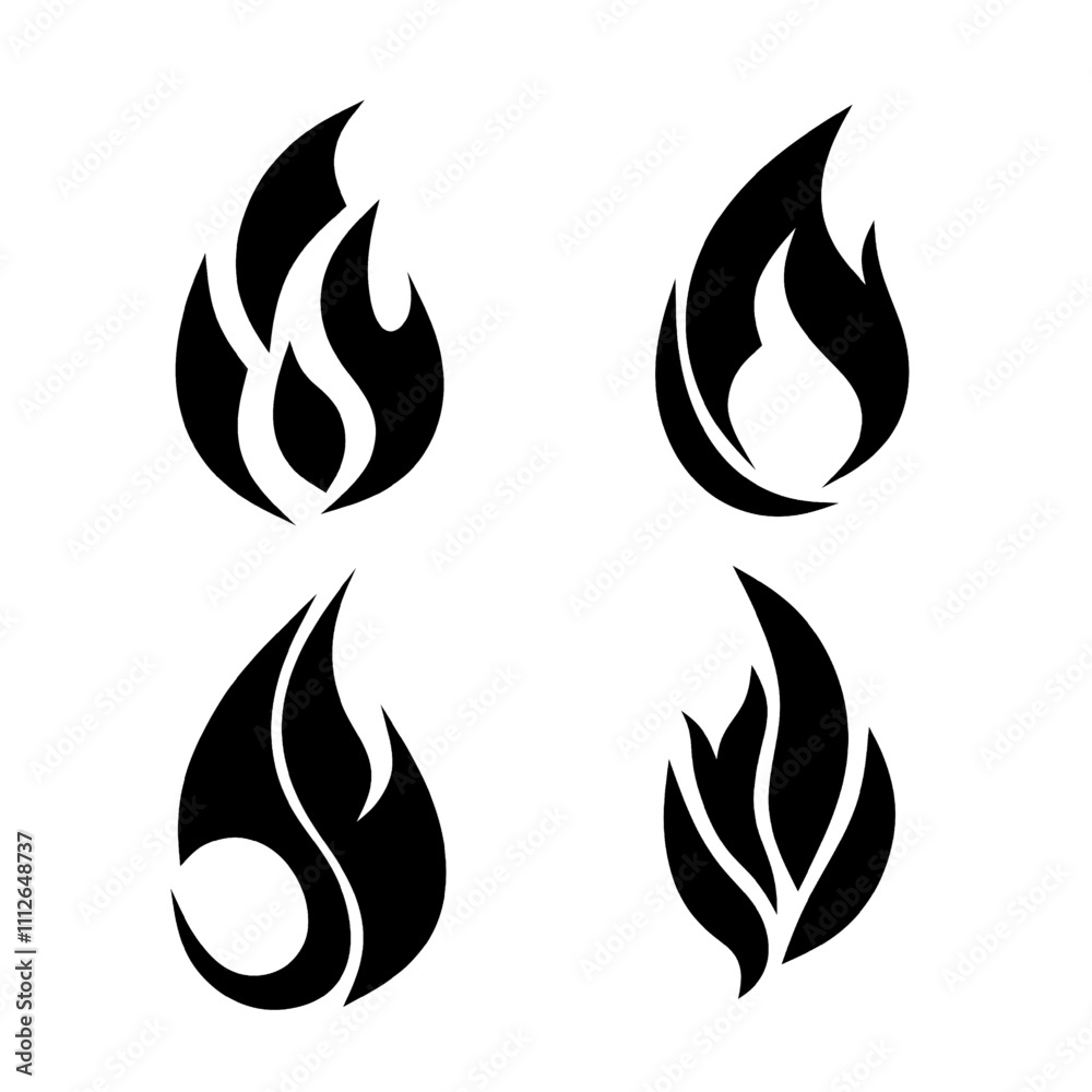 fire flames set fire flames set