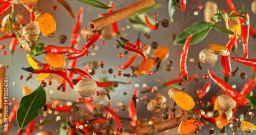 Freeze Motion of Flying Spice.