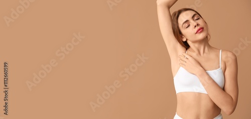 Beautiful young woman after...