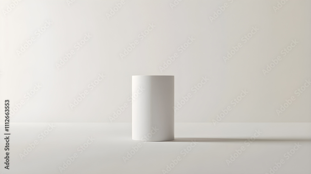 Minimalistic Matte White Foil Pouch Packaging with No Branding or Text on Plain White Background Minimalistic Matte White Foil Pouch Packaging with No Branding or Text on Plain White Background