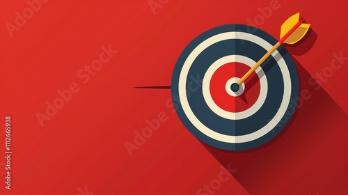Icon of a target with an arrow.