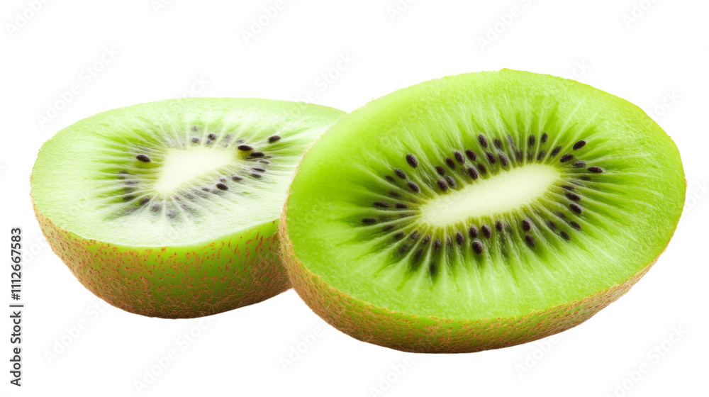 Fototapeta premium Kiwi transparent background