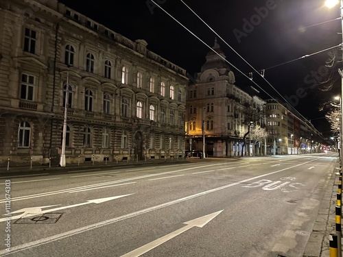 Photography Buildings on Štefánikova street, Bratislava