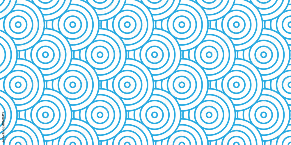 Vector blue overlapping and fabric pattern with waves geometric retro white background. blue seamless overlap stripe geomatics create retro line pattern background Vector blue overlapping and fabric pattern with waves geometric retro white background. blue seamless overlap stripe geomatics create retro line pattern background