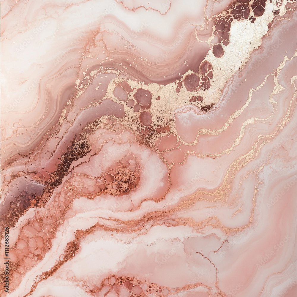 Fototapeta premium Backgrounds Rose Gold Marble Background