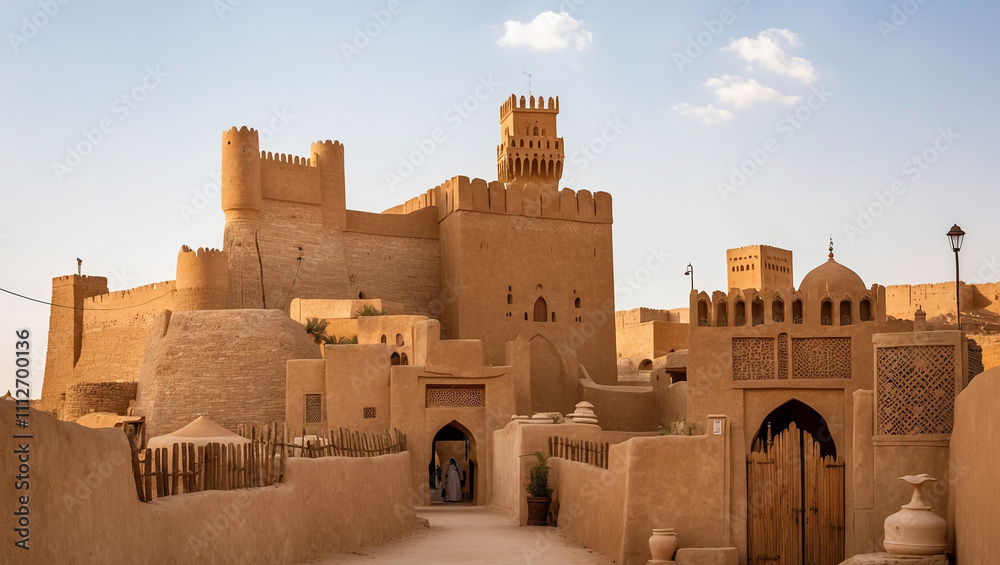Diriyah traditional mud-brick architecture Riyadh. Diriyah traditional mud-brick architecture Riyadh.